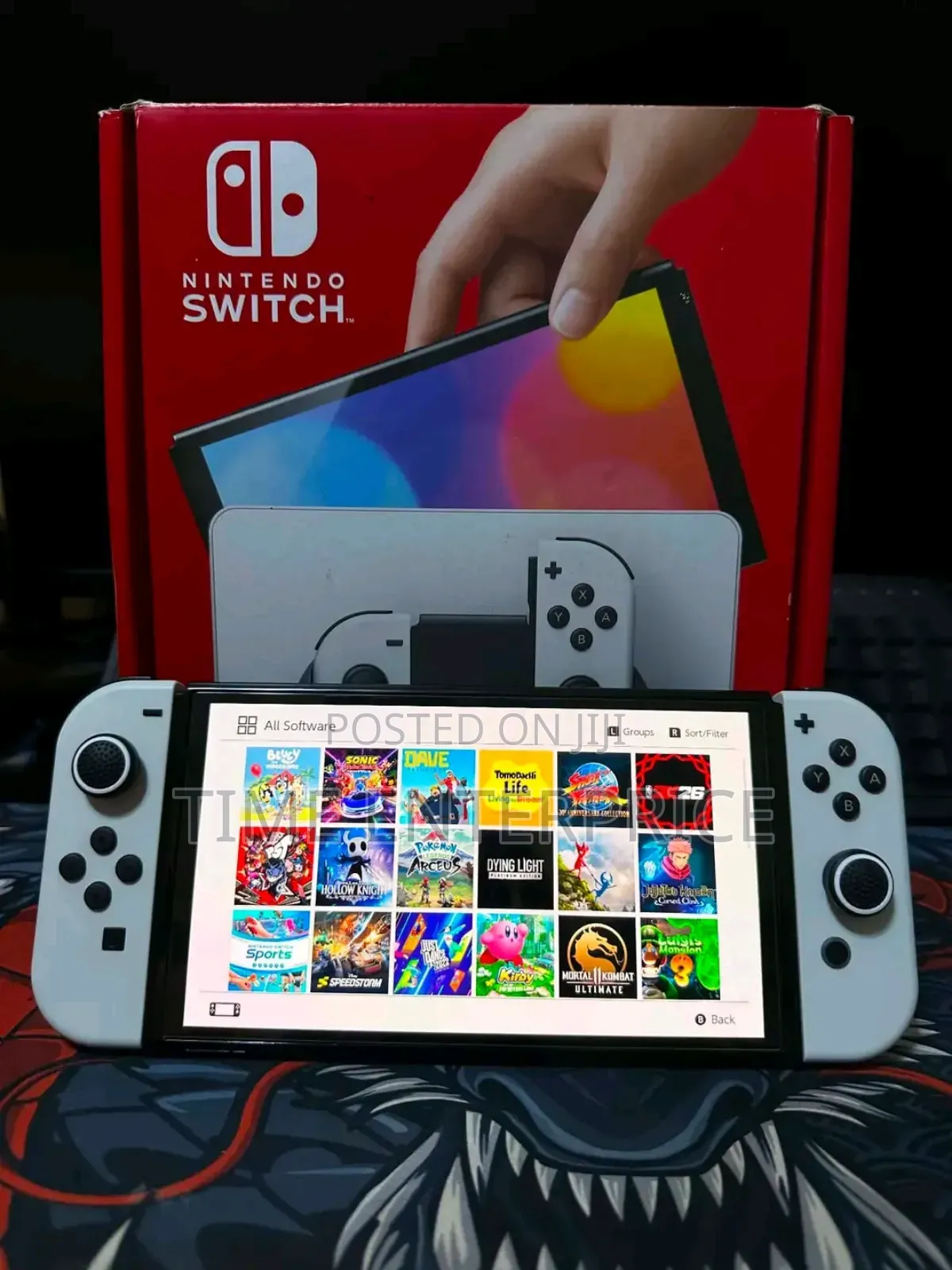 Nintendo Oled With Games