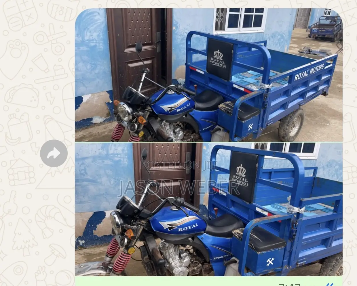 Tricycle 2025 Blue