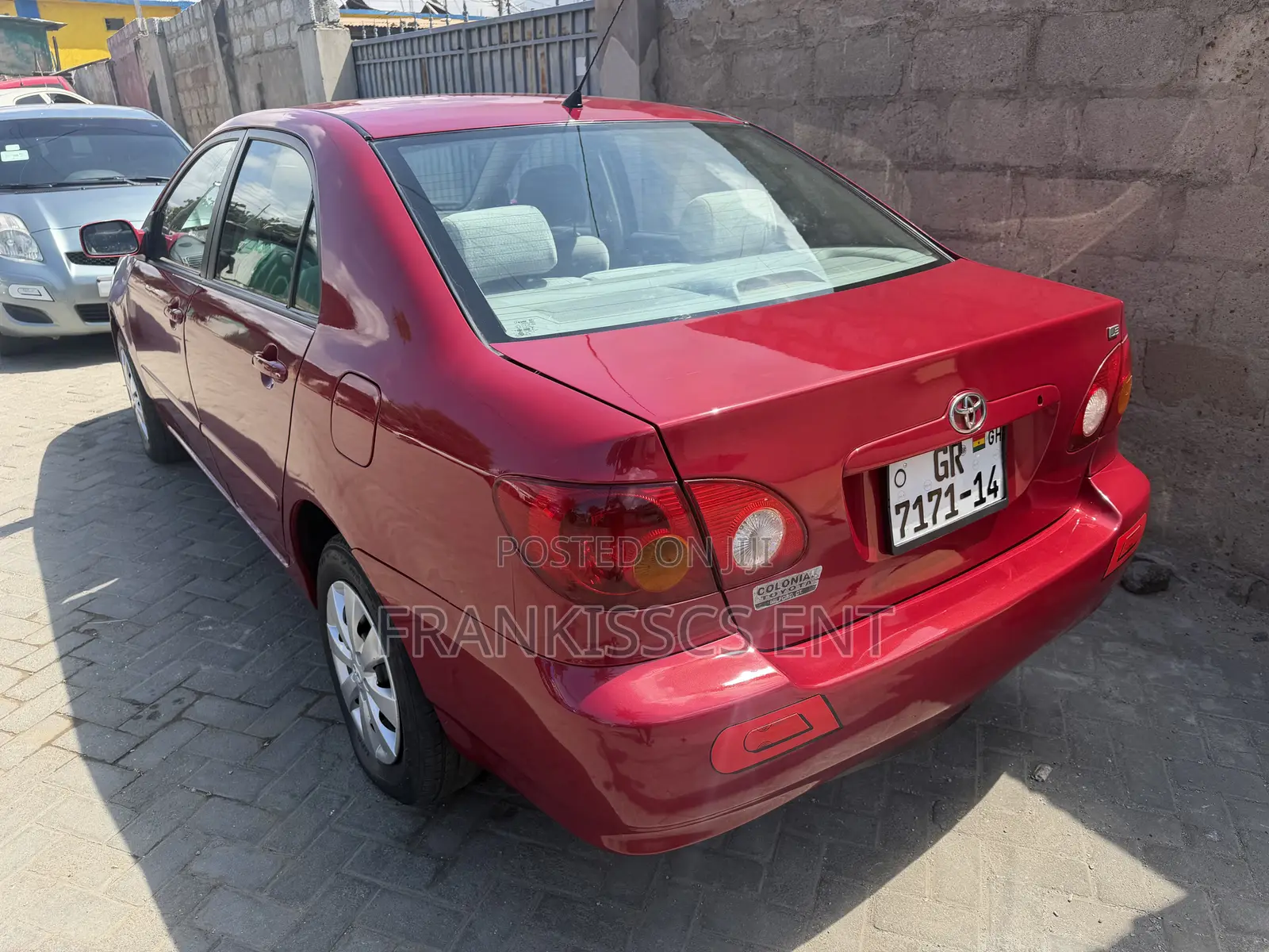 Toyota Corolla LE 2005 Red