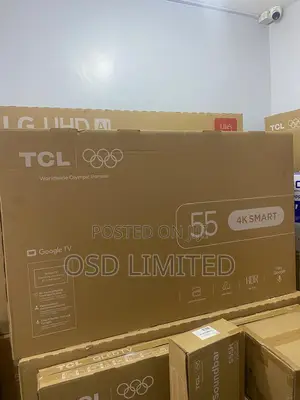 TCL LED HVA Panel 55 Inches 4k 2025 Model Google TV
