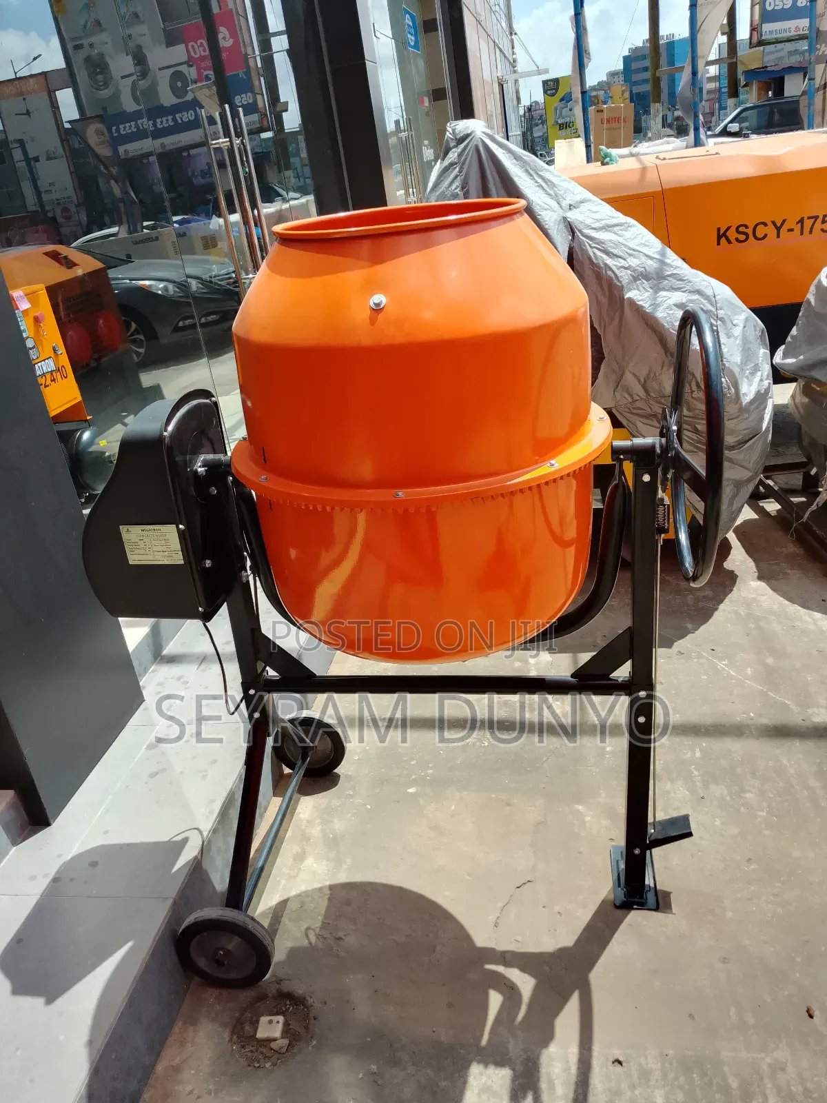 Megatron Electric Concrete Mixer