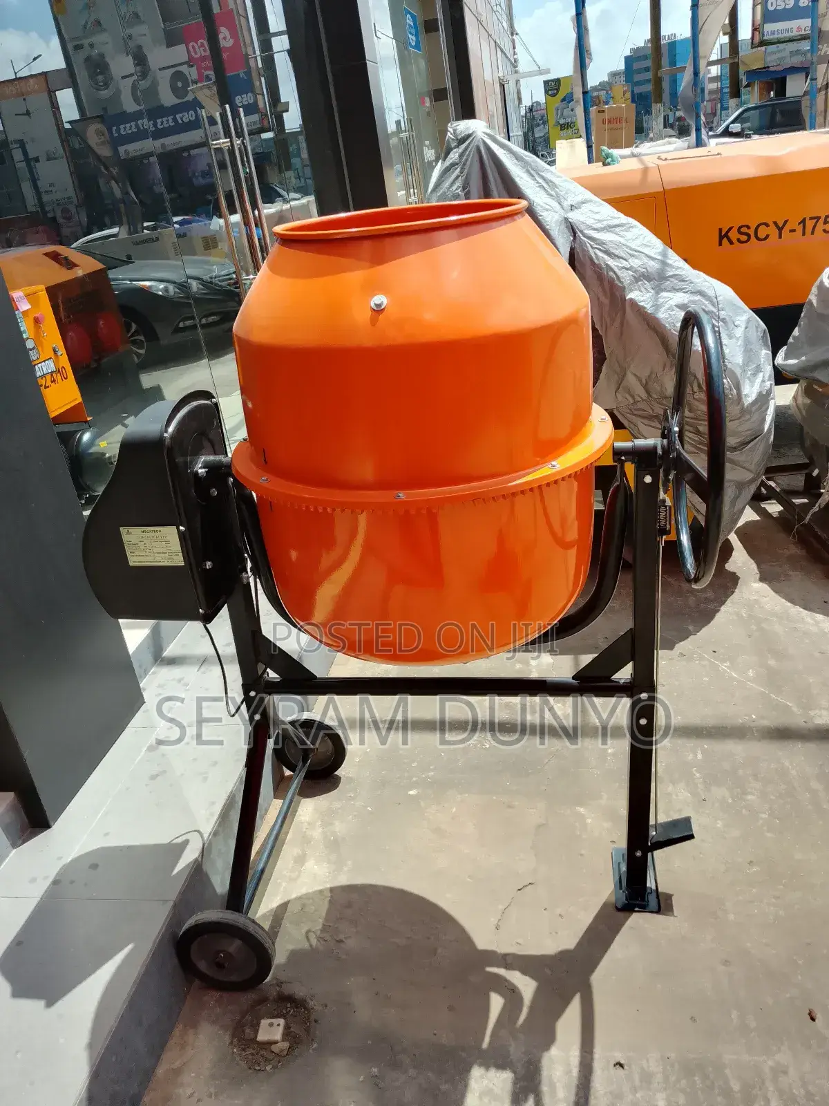 Megatron Electric Concrete Mixer