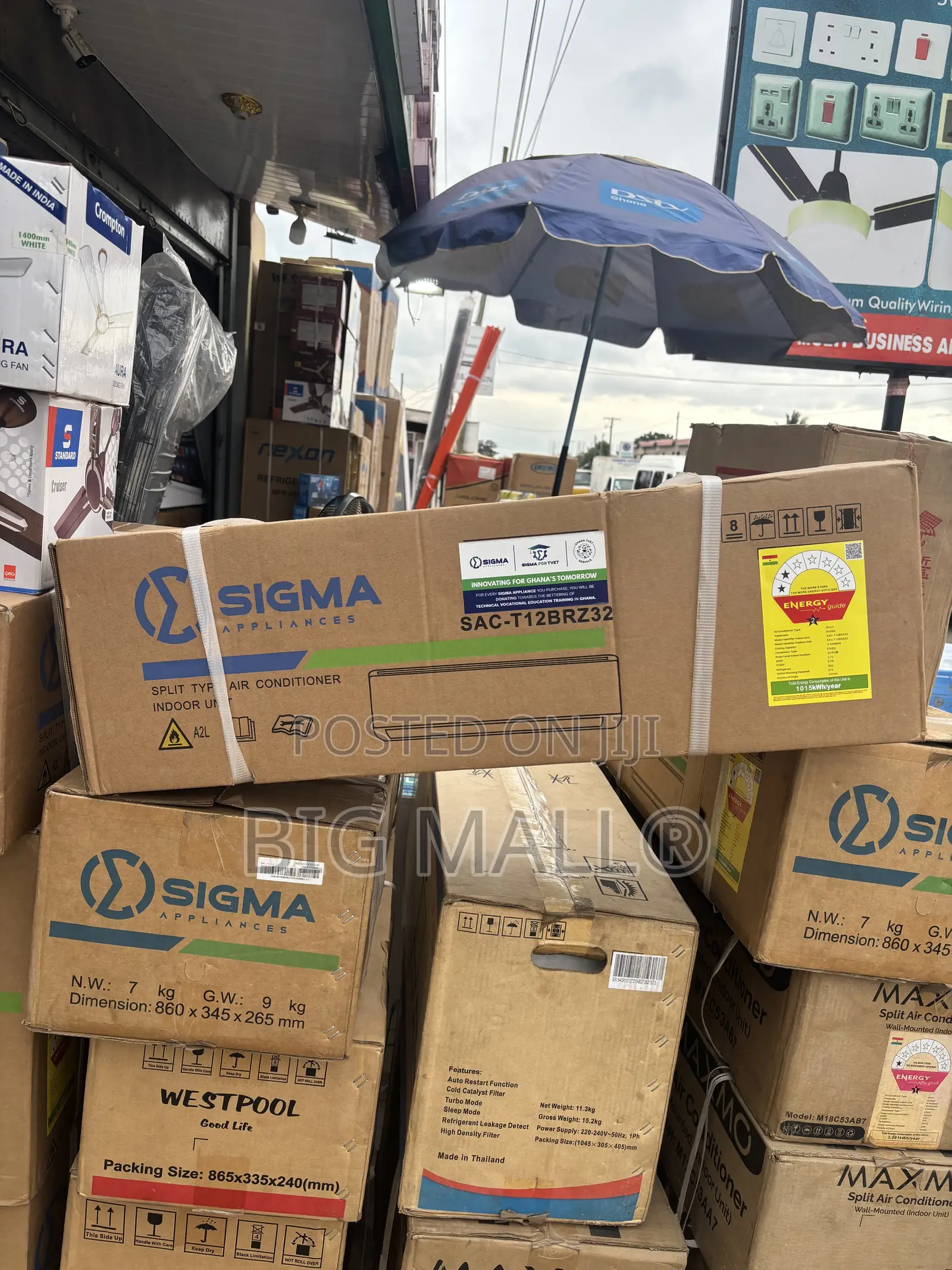 Sigma 1.5 HP Air Condition