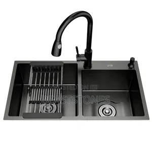 Black Luxury Stainless Steel Sink