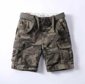 Khaki Camouflage Shorts and Denims