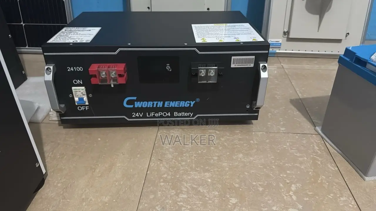 Cworth Lithium 24v100ah