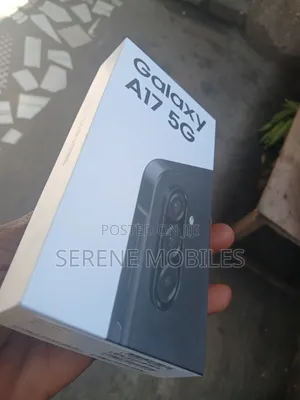 New Samsung Galaxy A17 5G 256 GB Black