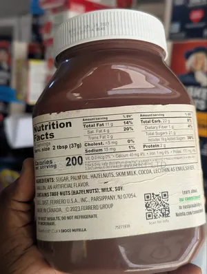 Nutella Nut Spread Cocoa