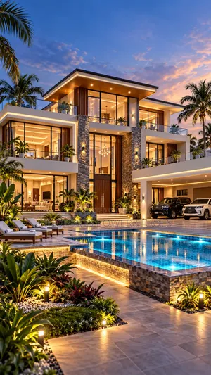 Luxury House Villa Construction in Kumasi