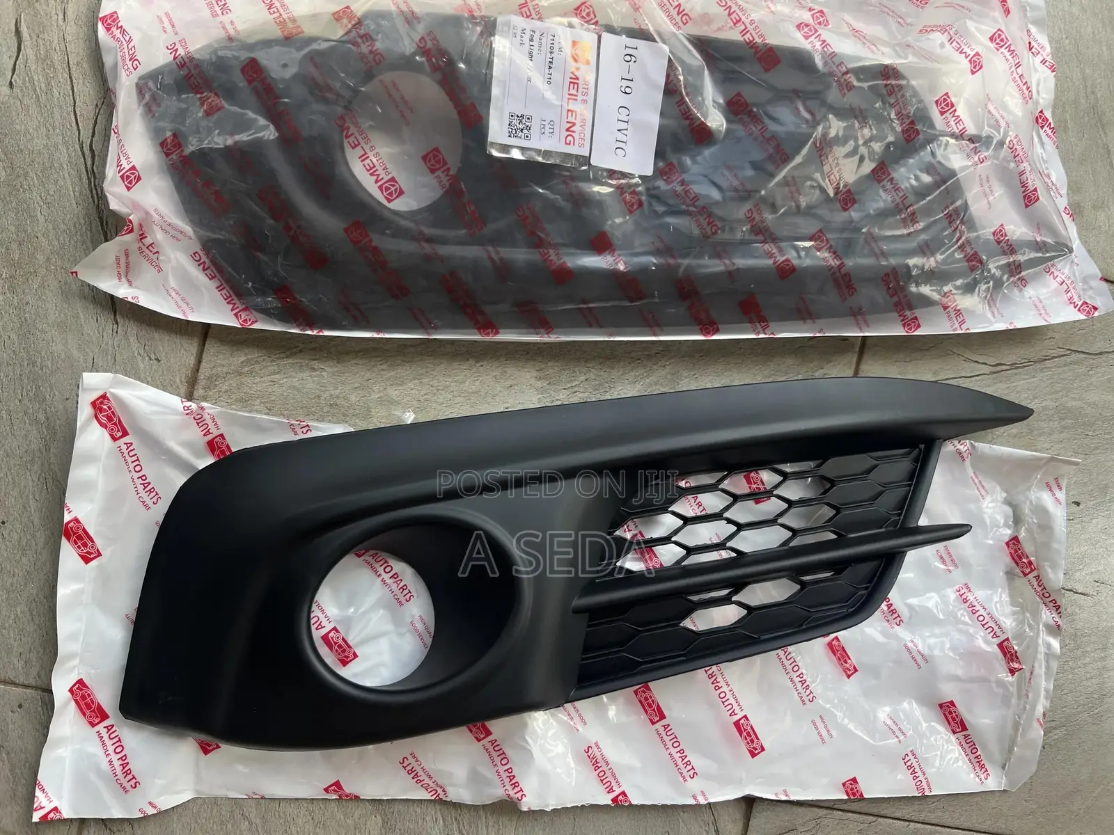 Honda Civic Front Bumper Fog Light Cover 2019 2020 2021