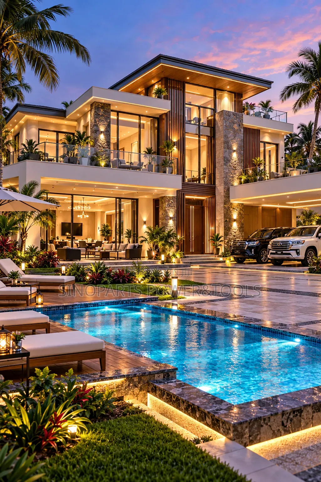 Luxury House Villa Construction in Kumasi