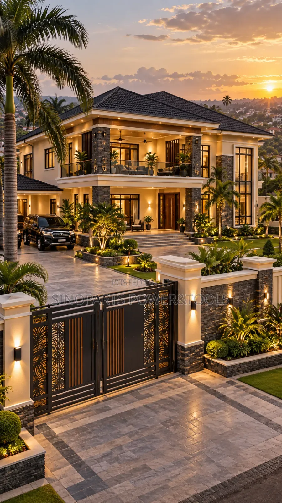 Luxury House Villa Construction in Kumasi