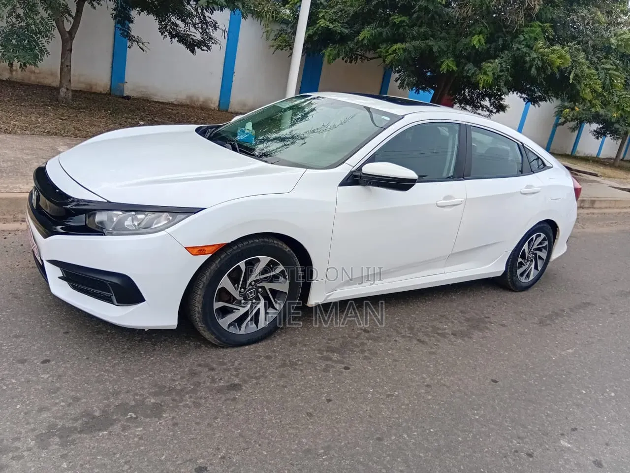 Honda Civic EX-L 4dr Sedan (1.5L 4cyl) 2016 White