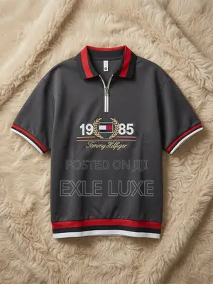 Tommy Hilfiger “1985” Half-Zip Polo Shirt