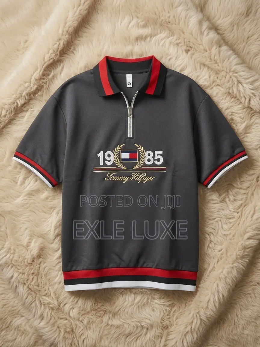 Tommy Hilfiger “1985” Half-Zip Polo Shirt