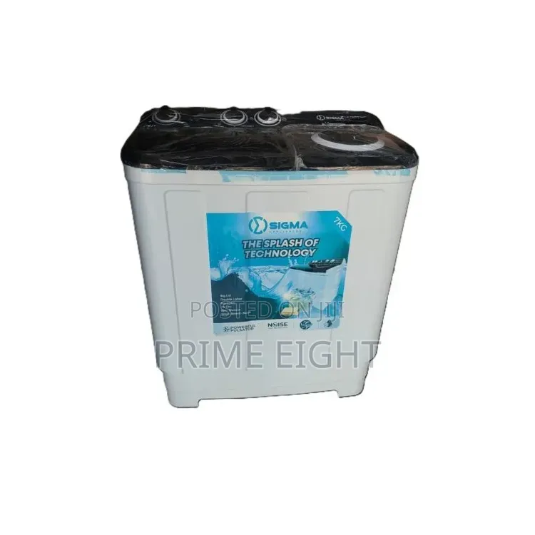 NEW Sigma 7Kg Twin Tub Semi-Automatic Washing Machine SWM-Tt70