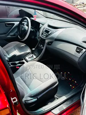 Hyundai Elantra 2013 Red