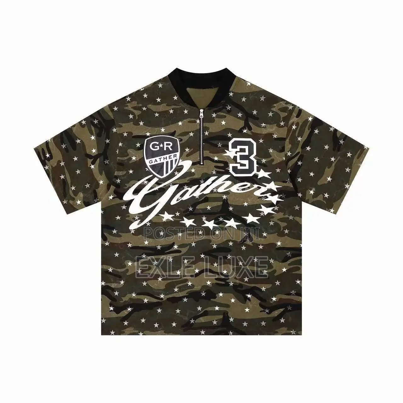 Green Camouflage “VALE FOREVER” Polo Shirt 💚🖤🔥