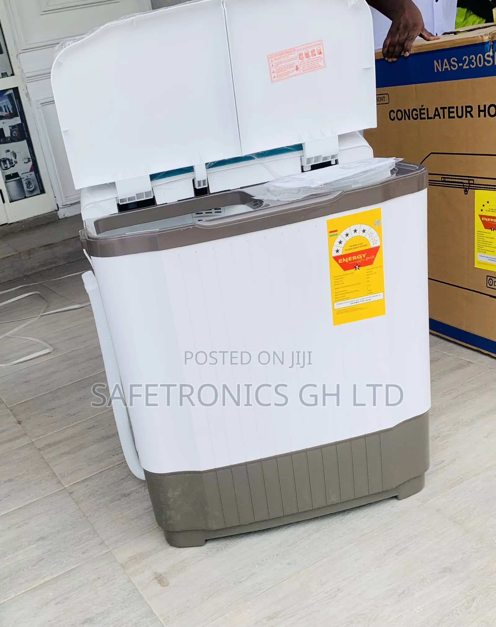 Fast Spinning 5kg (White) Nasco WashingMachine