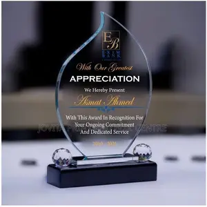 Crystal Awards & Plaque Customization