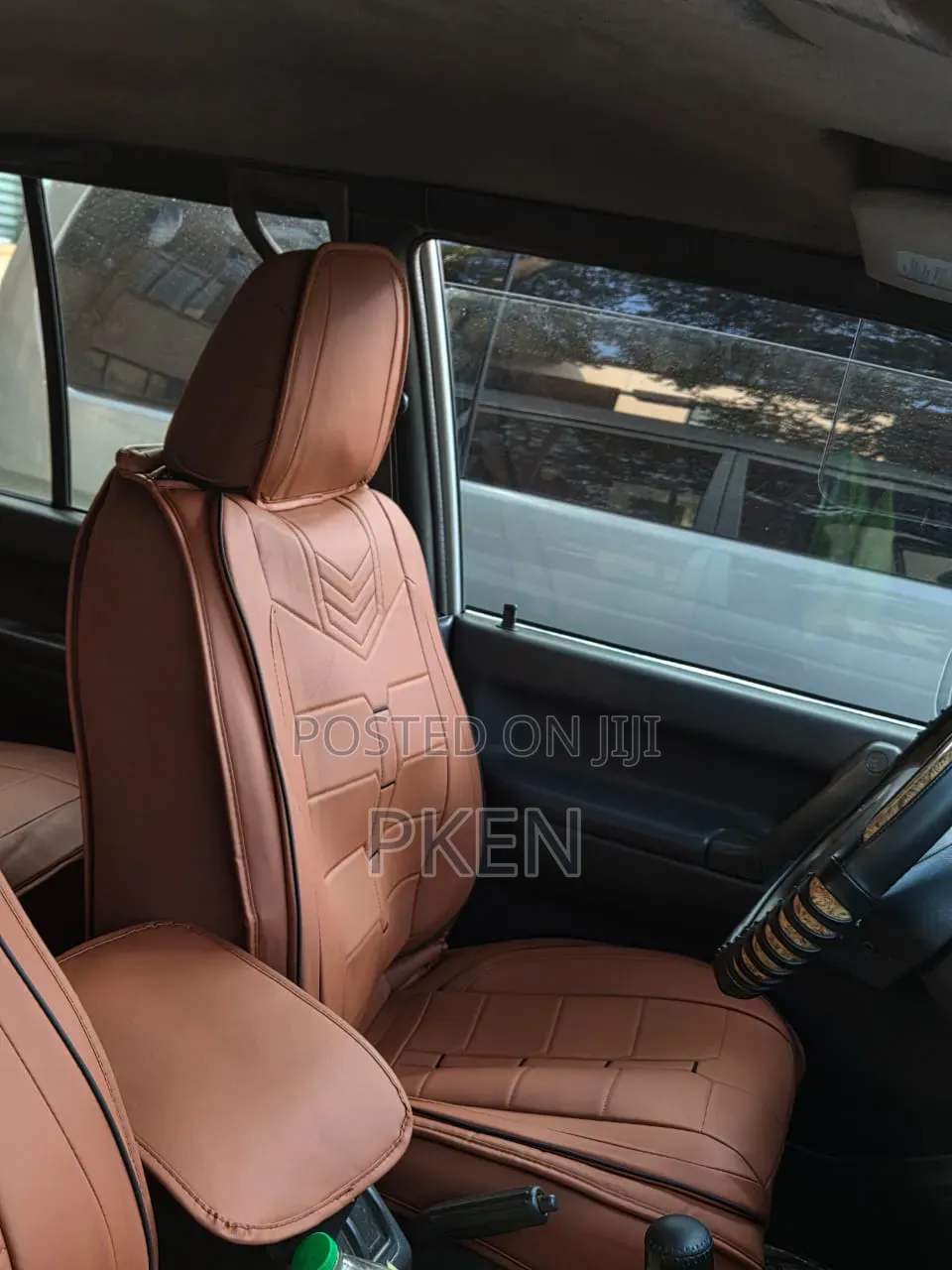Car Leather Seat Covers Full Set of 5