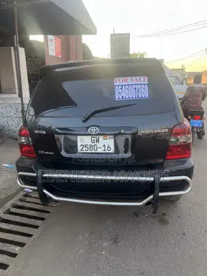 Toyota Highlander 4x4 2007 Black