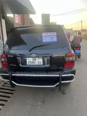 Toyota Highlander 4x4 2007 Black