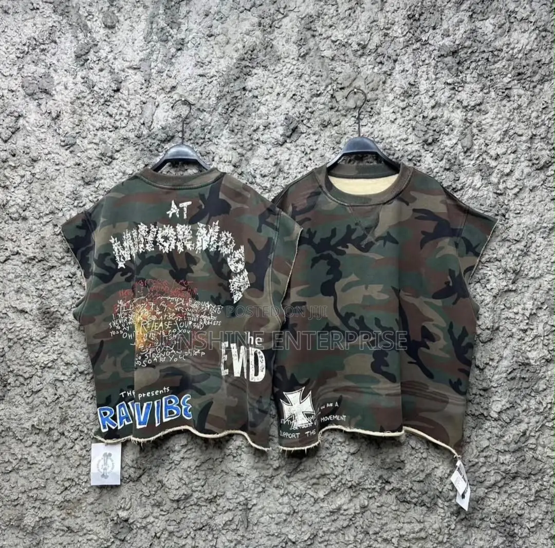 Camo Sleeveless Top