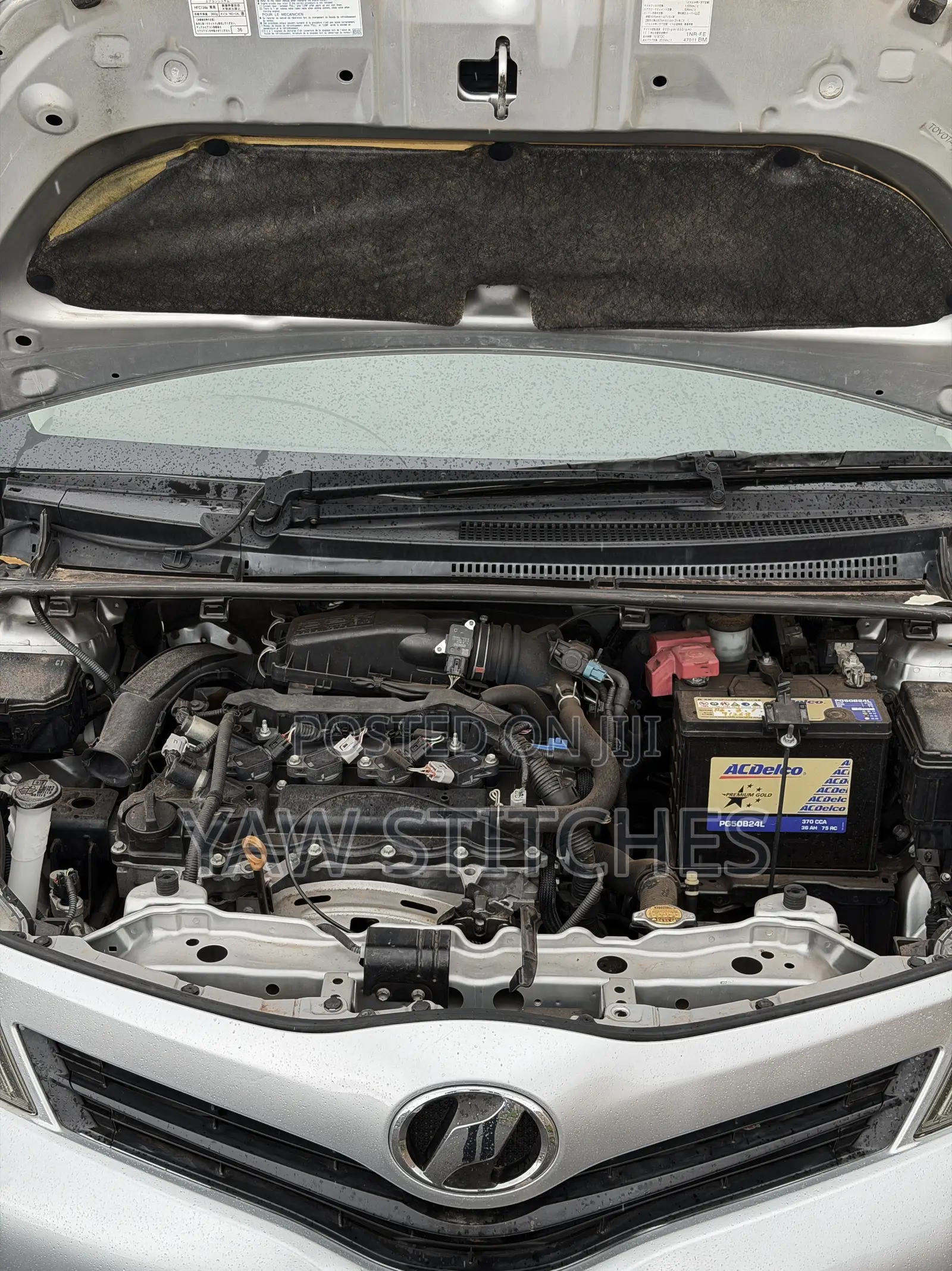 Toyota Vitz 2012 Gray