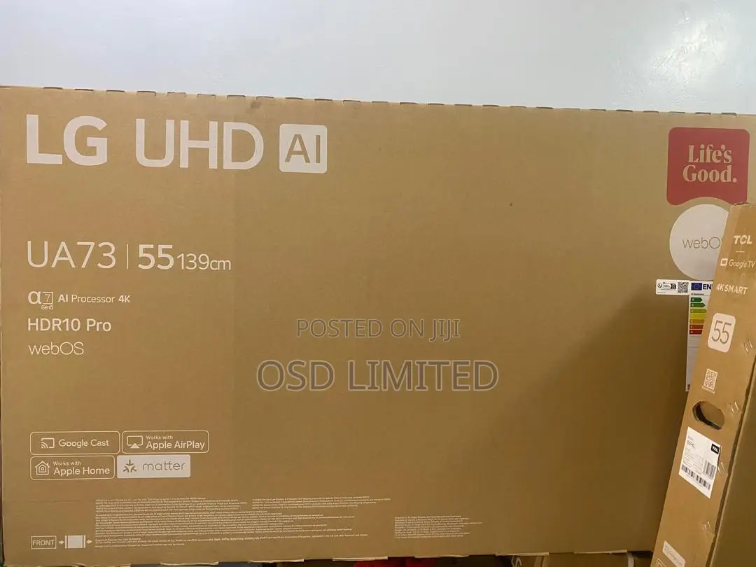 LG 55 Inches AI UA73 4K webOS 25 Platform With AI Concierge Smart TV
