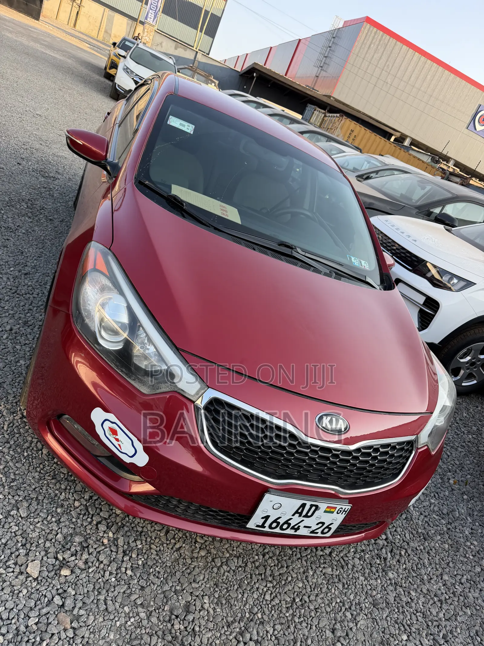 Kia Forte LX Sedan 2016 Red