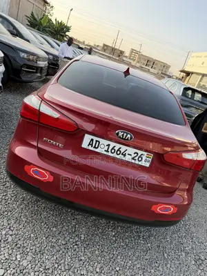 Kia Forte LX Sedan 2016 Red