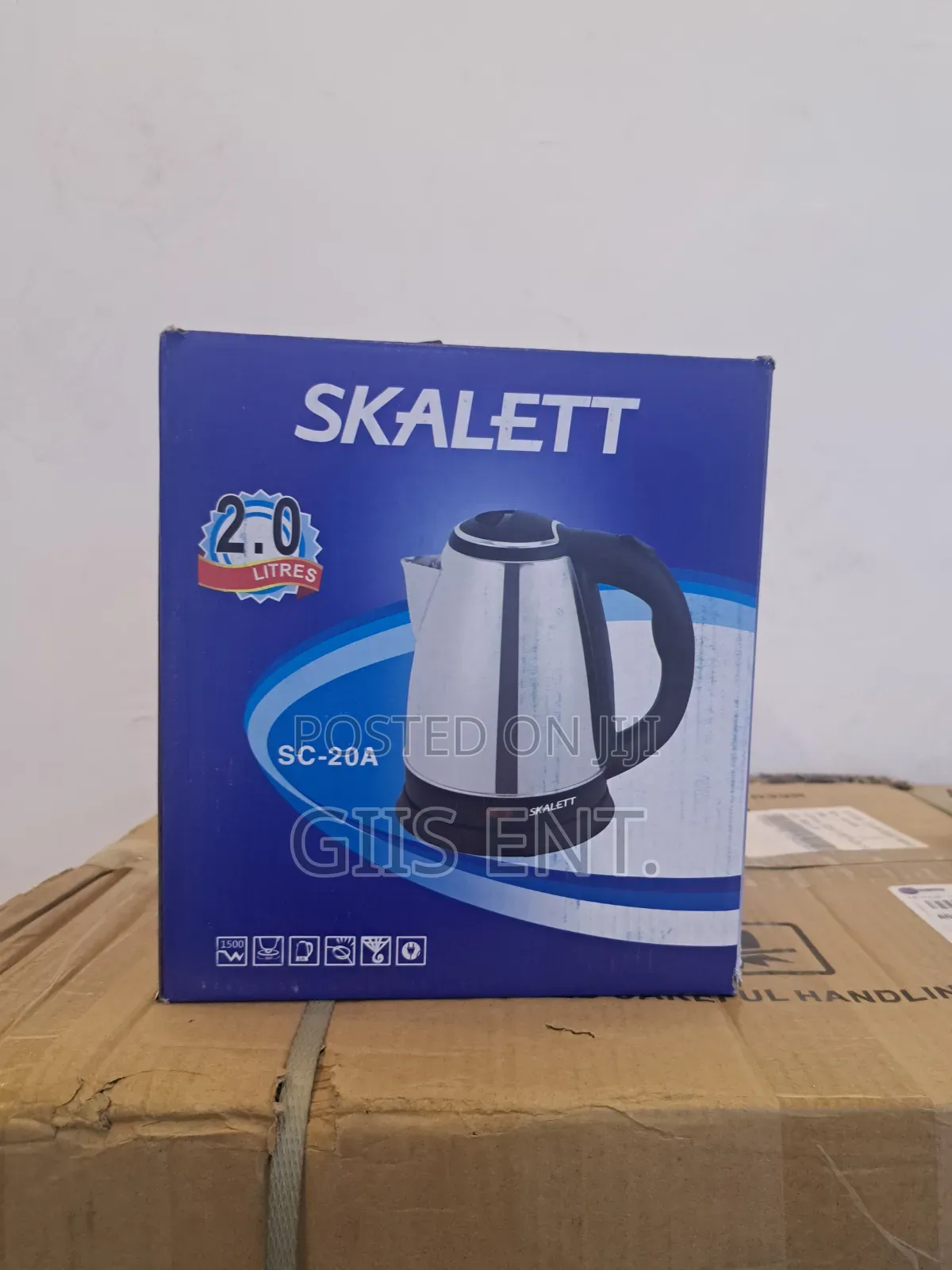 Skalett Electric Heat Kettle 2ltrs