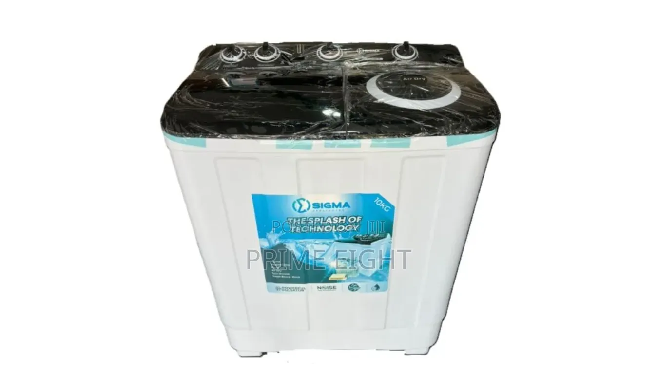 Sigma SWM-TT120 12kg Twin-Tub Semi-Automatic Washing Machine