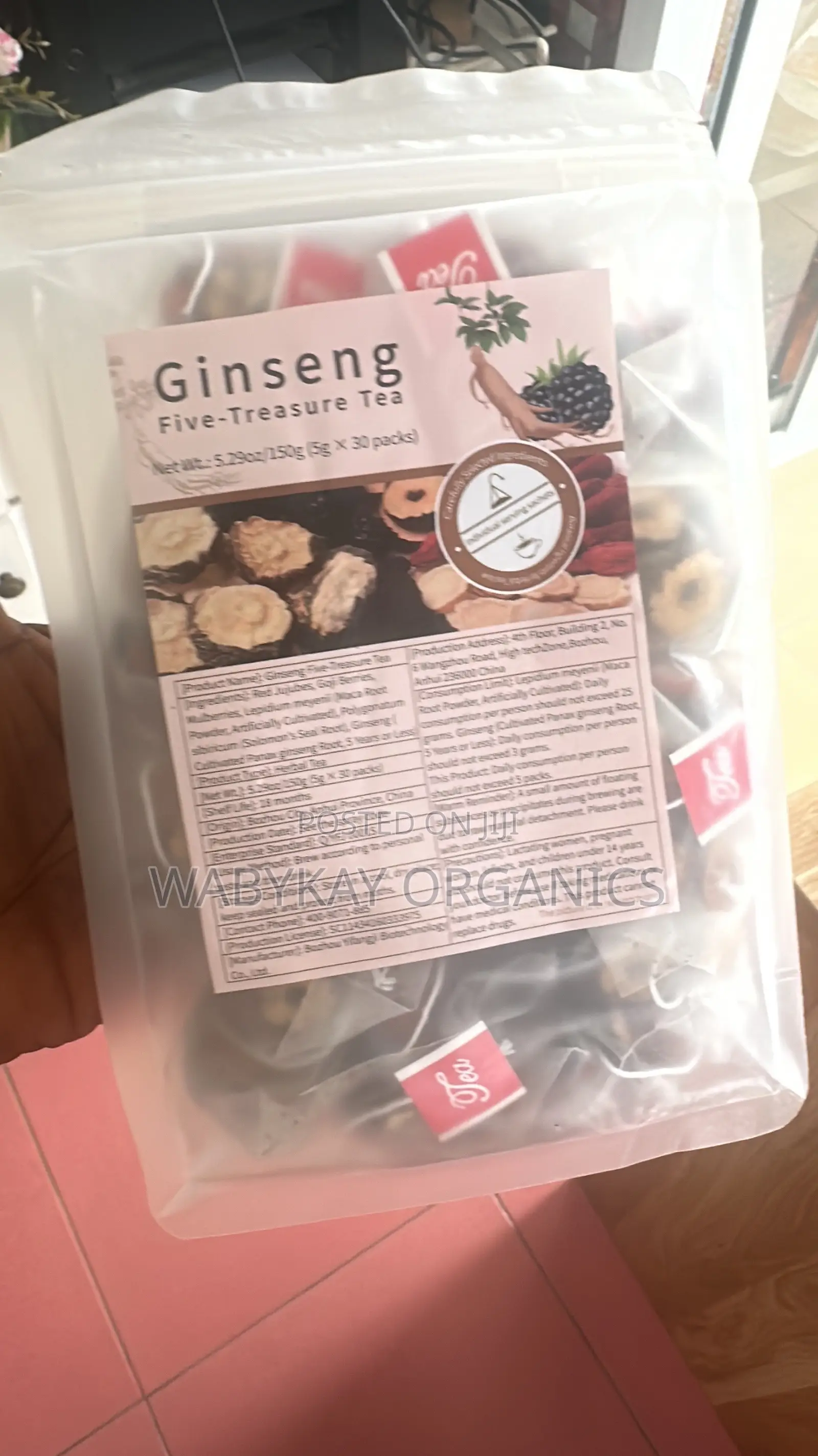 5 Treasure Ginseng Tea and 10 Treasure Ginseng (400)
