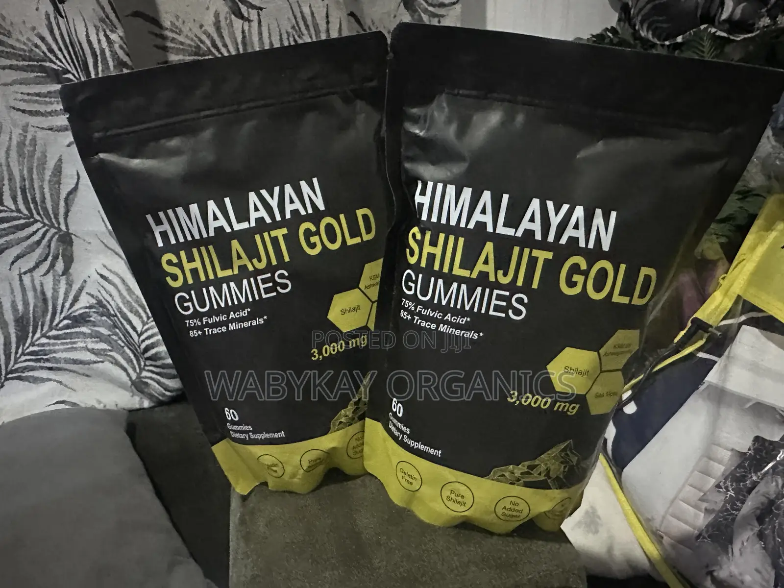 Shilajit, Ashwaganda and Seamoss Gummies