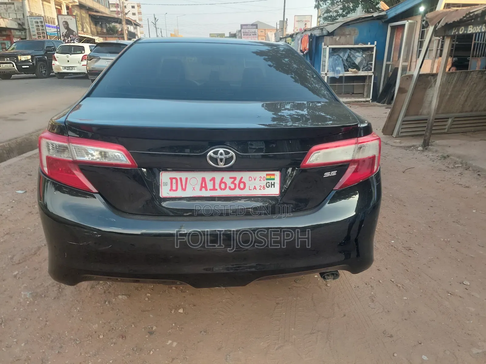 Toyota Camry SE 4dr Sedan (2.5L 4cyl 6A) 2014 Black