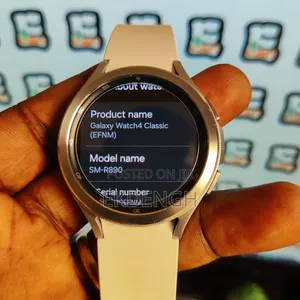 Samsung Galaxy Watch 4 Classic 46mm Silver + Case and Screen Protector
