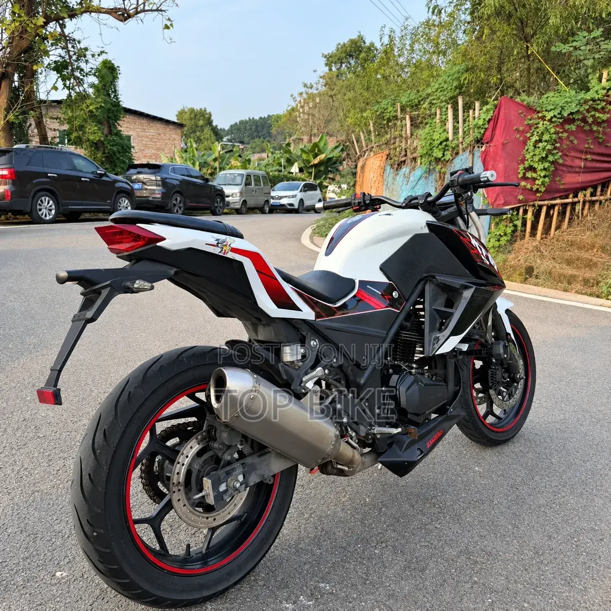Motorcycle 2020 White