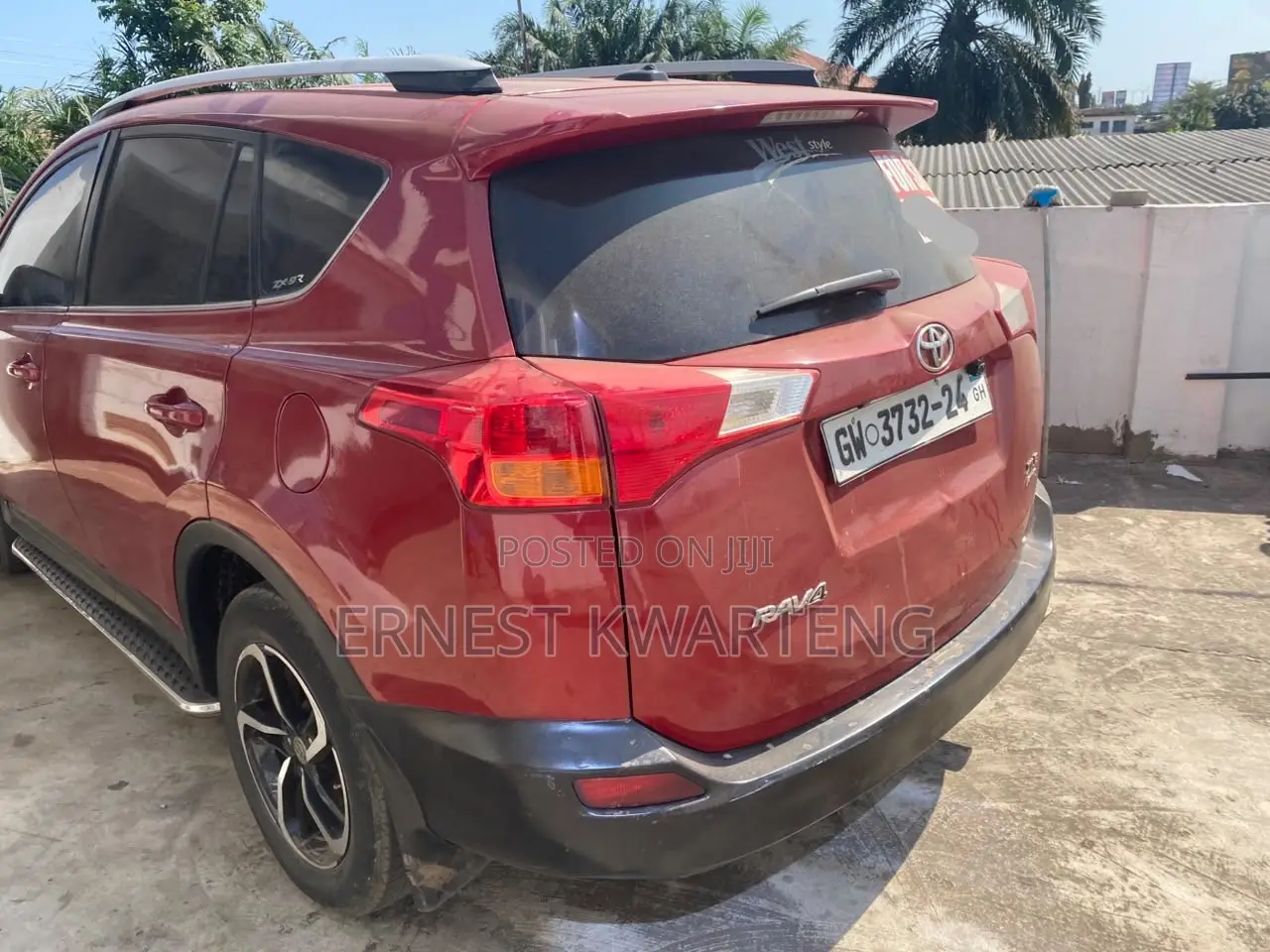 Toyota RAV4 2015 Burgundy