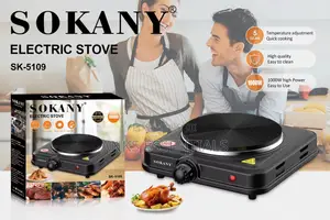 Sokany 1000W Portable Electric Hot Plate Cooker