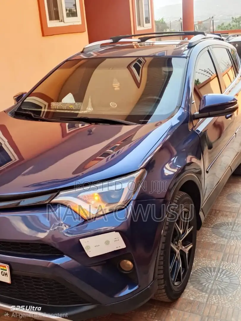 Toyota RAV4 SE AWD (2.5L 4cyl 6A) 2017 Blue