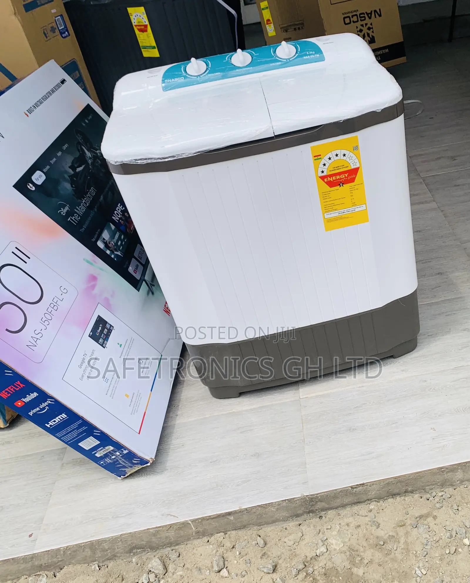 Newly Approved Nasco 5kg WashingMachine