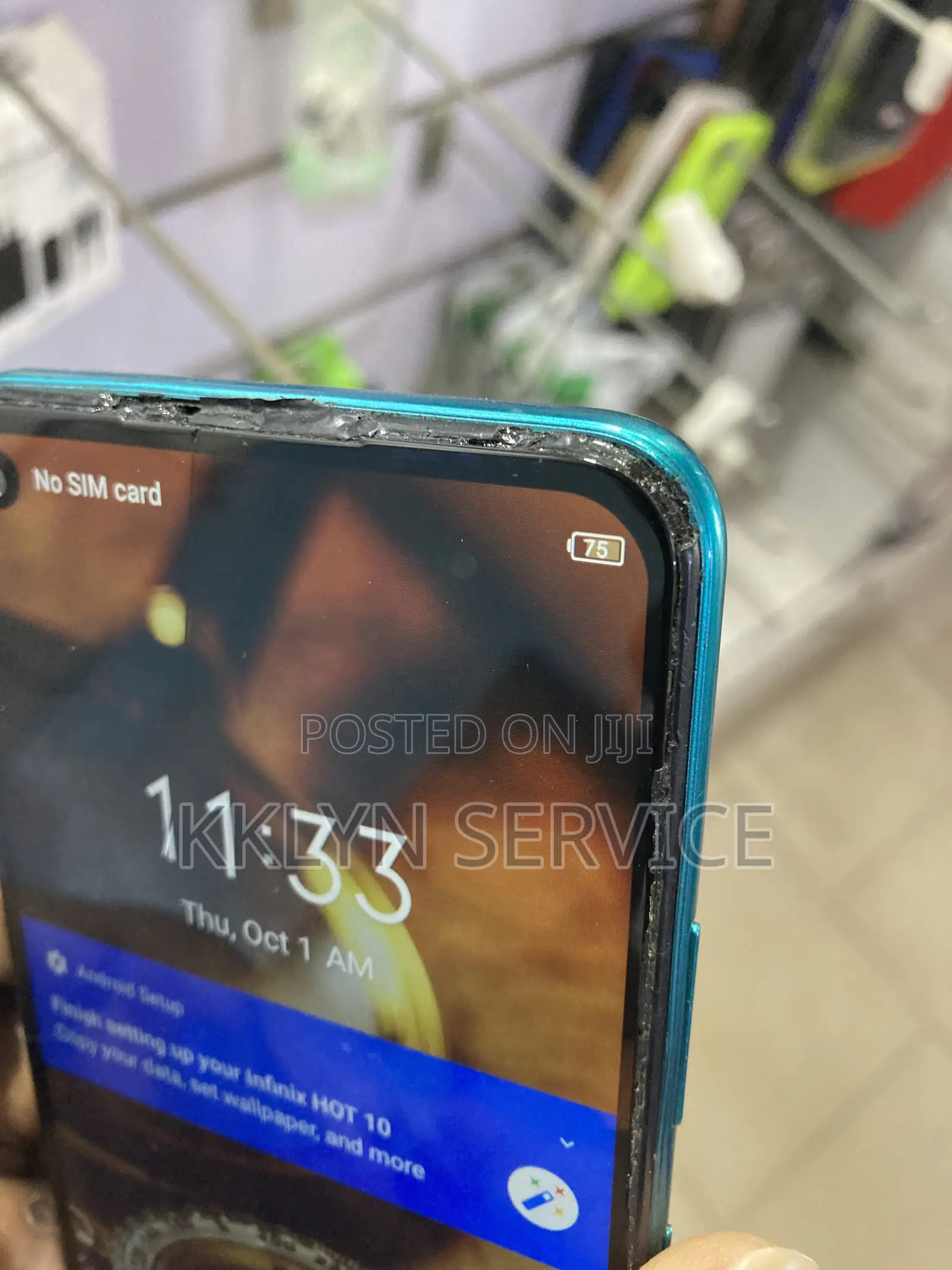 Infinix Hot 10 64 GB Blue
