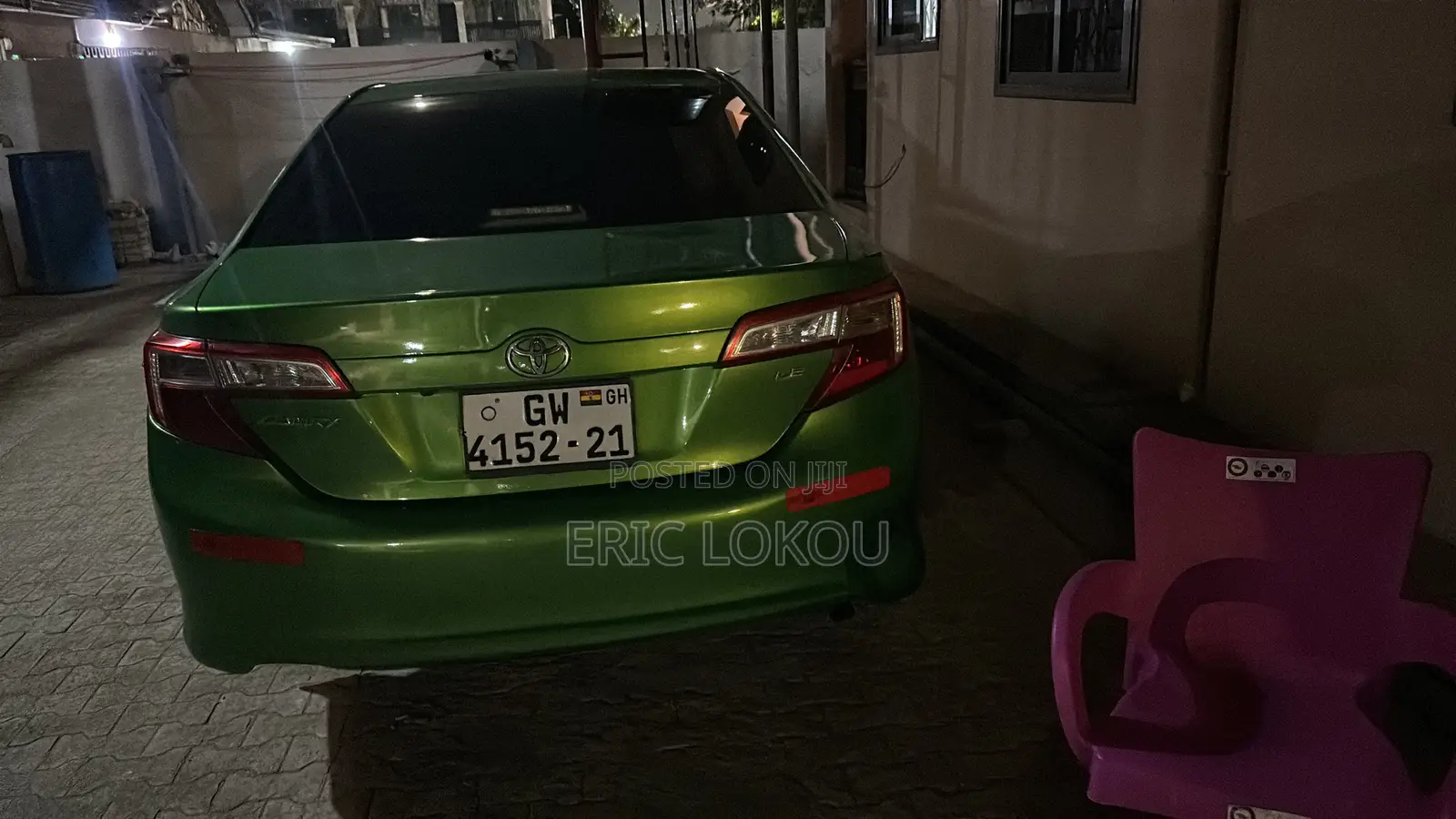Toyota Camry 2014 Green