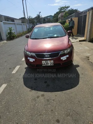 Kia Forte EX Sedan 2013 Red