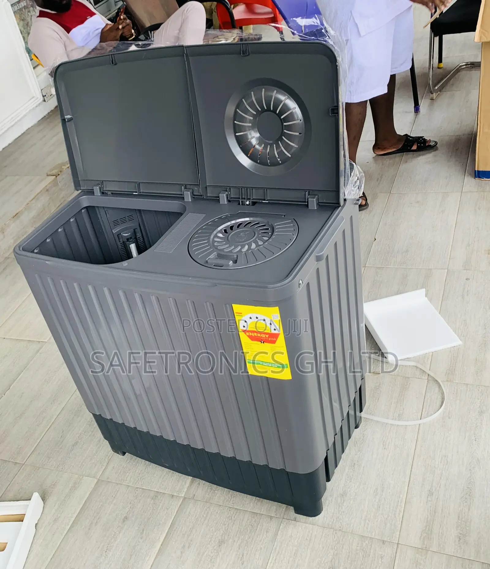 Trust Perfect ~ 11kg TopLoad (Black) Nasco WashingMachine