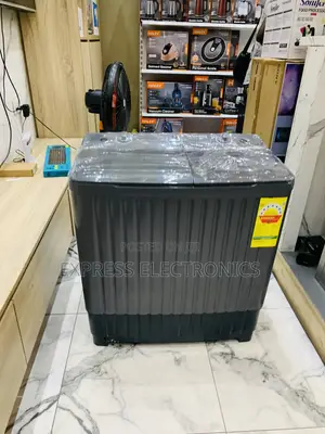 Purchase the New Black Nasco 11KG Twin Tub Washing Machine Topload