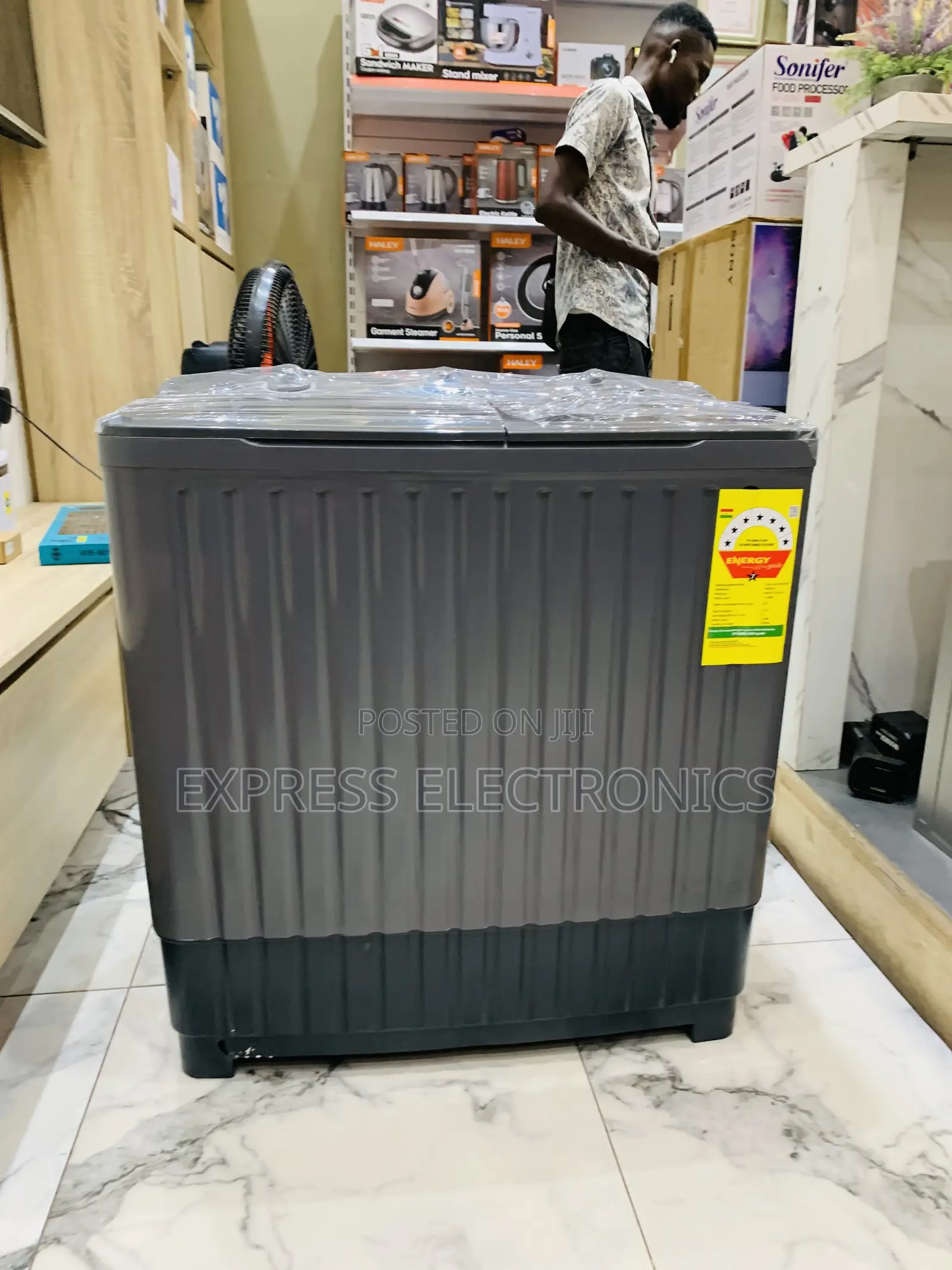 Ultra Modern Nasco 11KG Twin Tub Washing Machine Topload Twintub