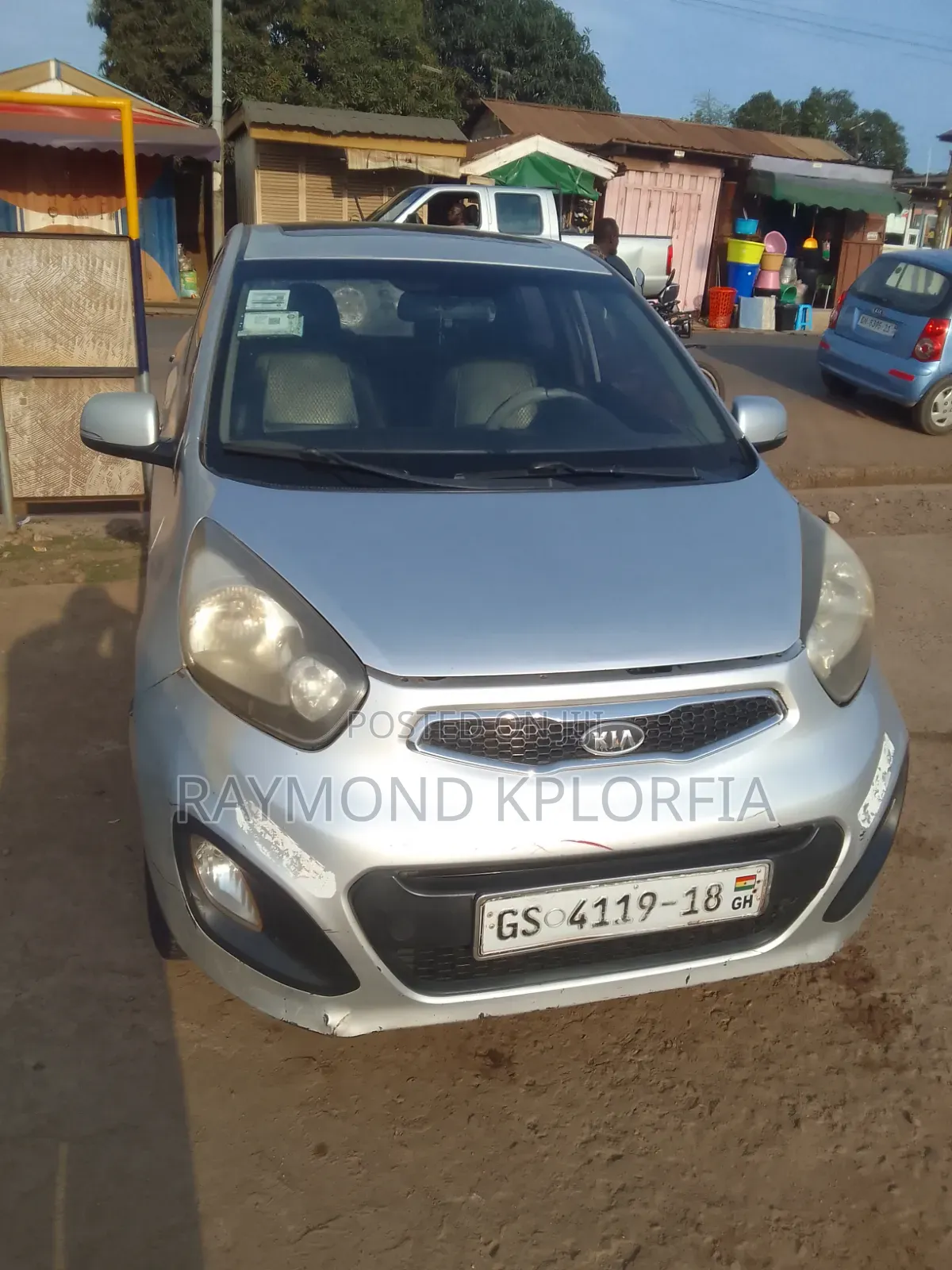 Kia Morning 2012 Gray